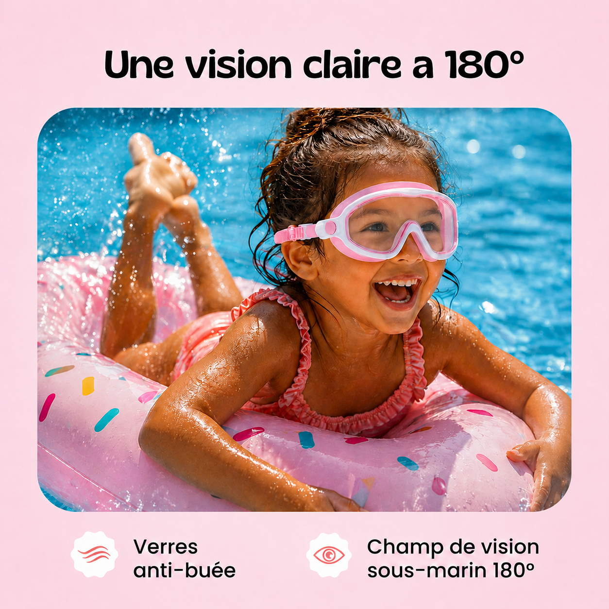 Lomie™ Lunettes de Piscine Clip-On